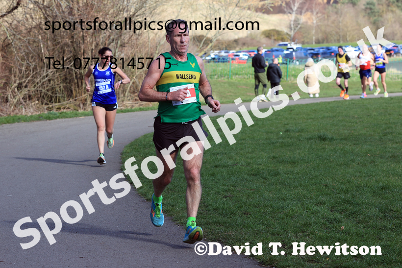 Masters Men Over-50s, 2026 NECAA Royal Signals Road Relays, Hetton Lyons Country Park, Hetton le Hole. Photo: David T. Hewitson/Sports for All Pics
